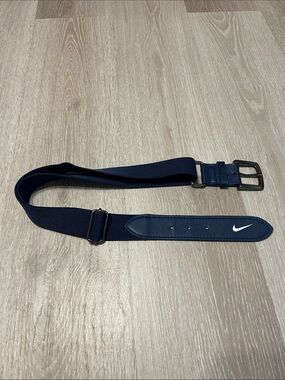 Nike Navy Adult Adjustable 3.0 Baseball Belt